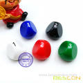 BESCON 3 Sides Dice, D3 Die, Multi-Sides Dice, Unusual Dice, Assorted Color